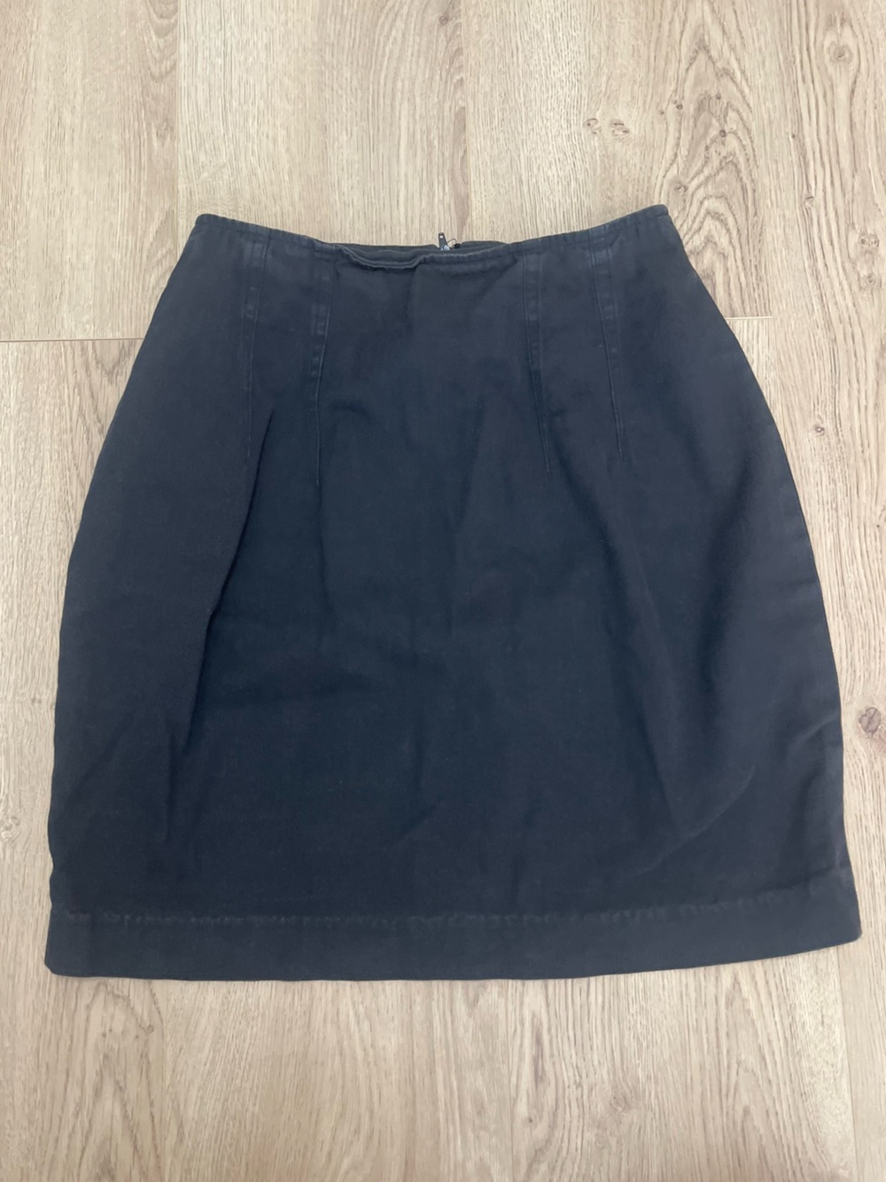 The Limited Black Denim Pencil Skirt (6)